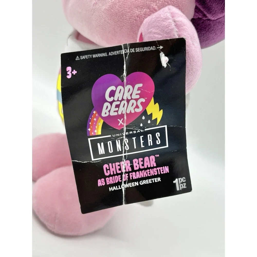 Care‎ Bears x Monsters Cheer Bear As Bride Of Frankenstein Holloween Greeter